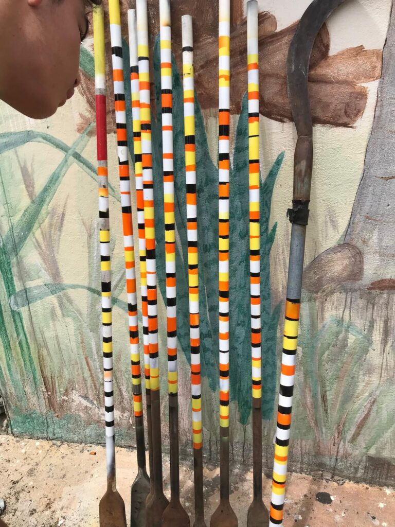 Platanológico, herramientas de trabajo